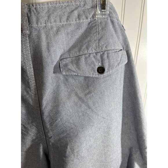J. Ferrar Mens Gray Casual Cotton Shorts Size 34 - Picture 4 of 6
